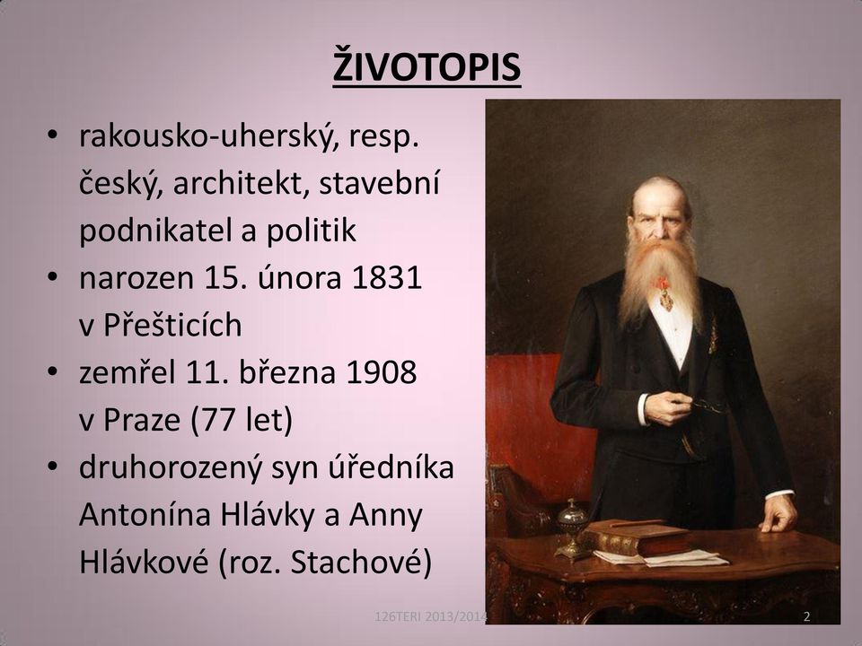 února 1831 v Přešticích zemřel 11.