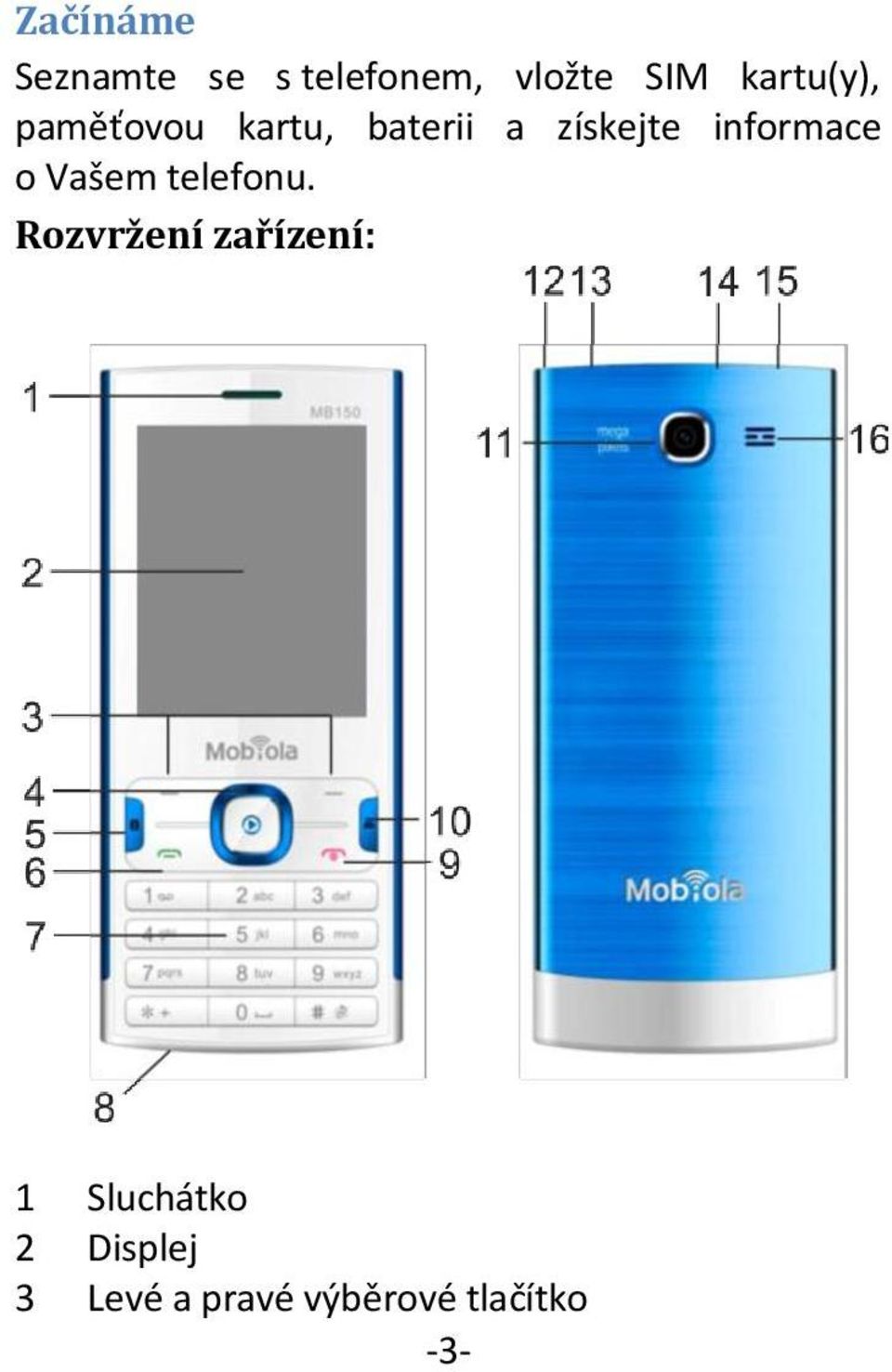 informace o Vašem telefonu.