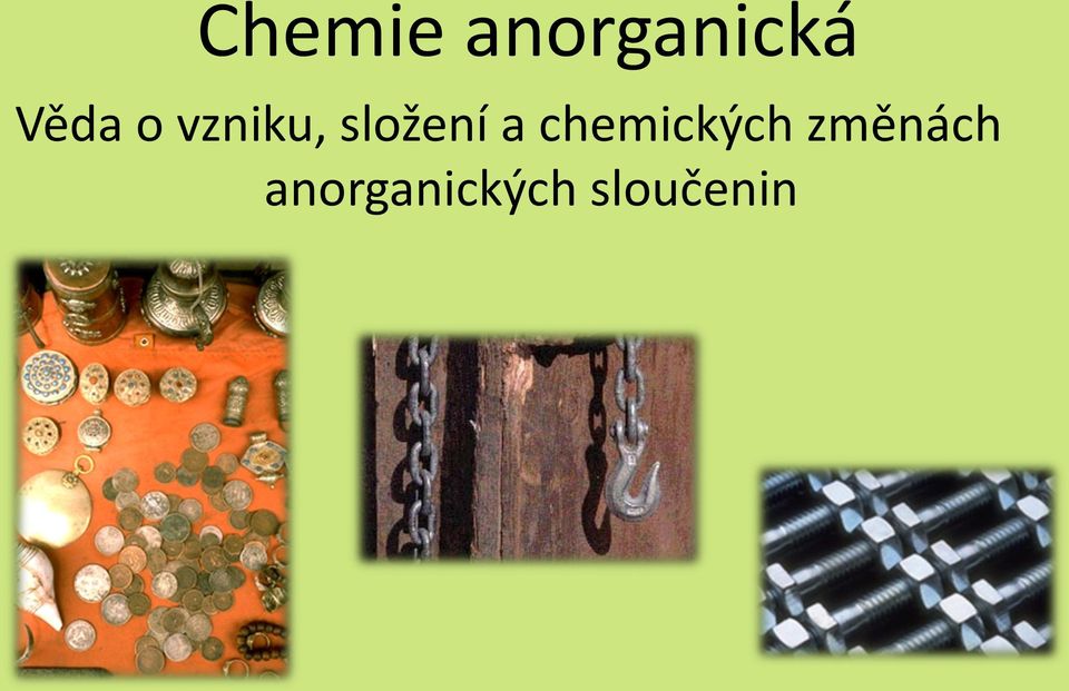 složení a chemických