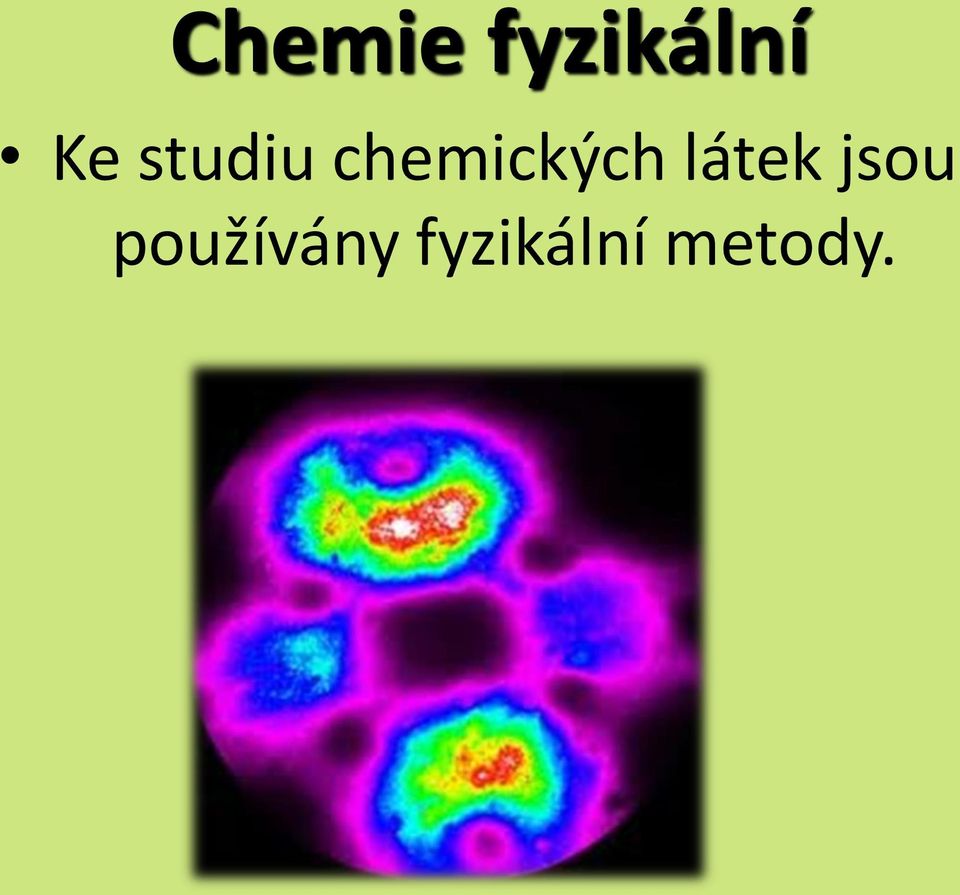 chemických látek