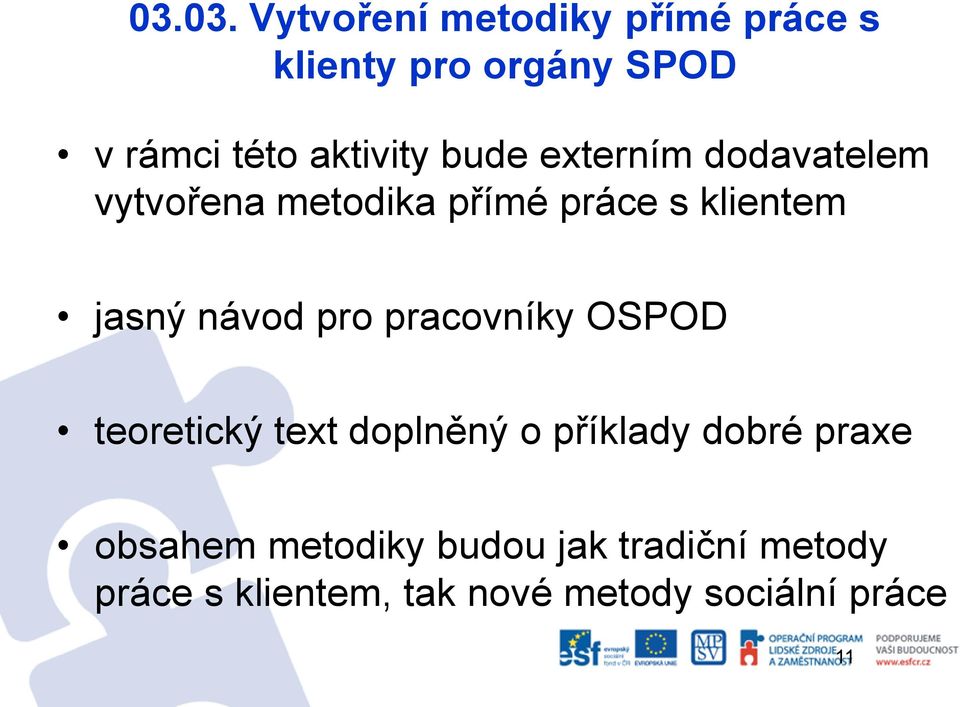 návod pro pracovníky OSPOD teoretický text doplněný o příklady dobré praxe obsahem