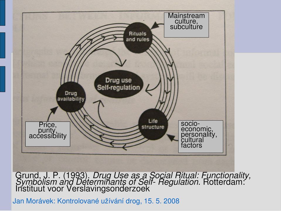 Drug Use as a Social Ritual: Functionality, Symbolism and