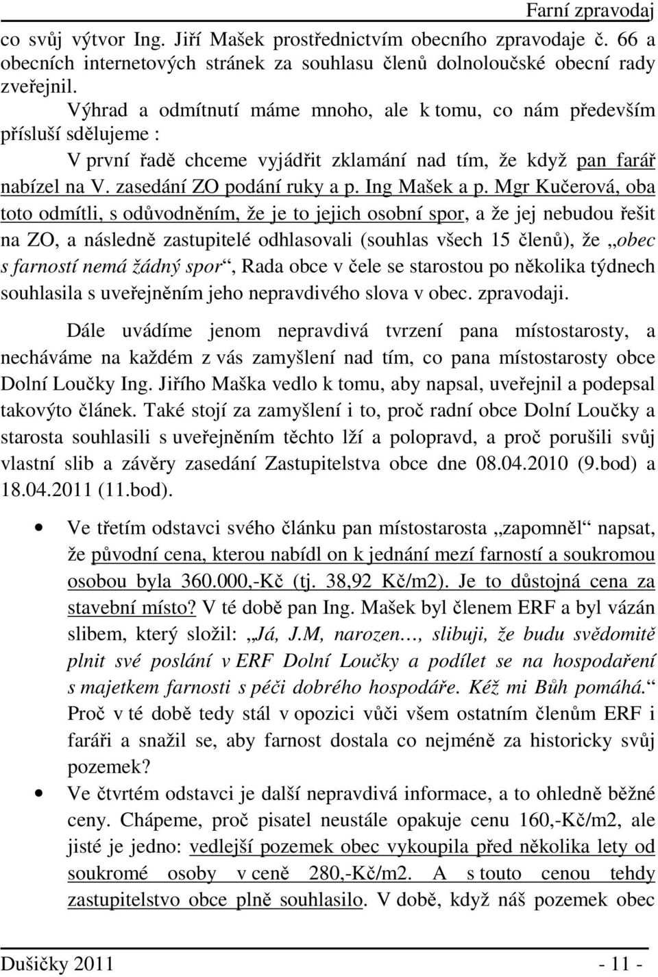 Ing Mašek a p.