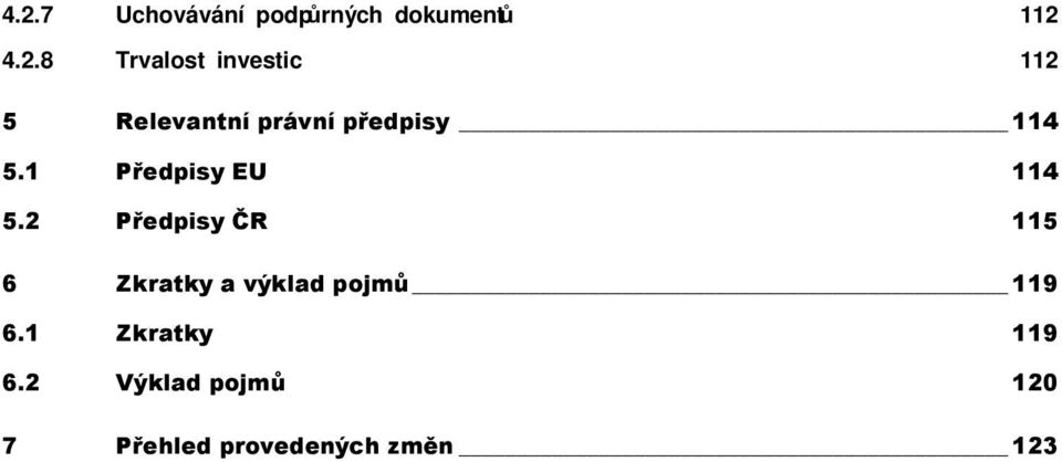 1 Předpisy EU 114 5.