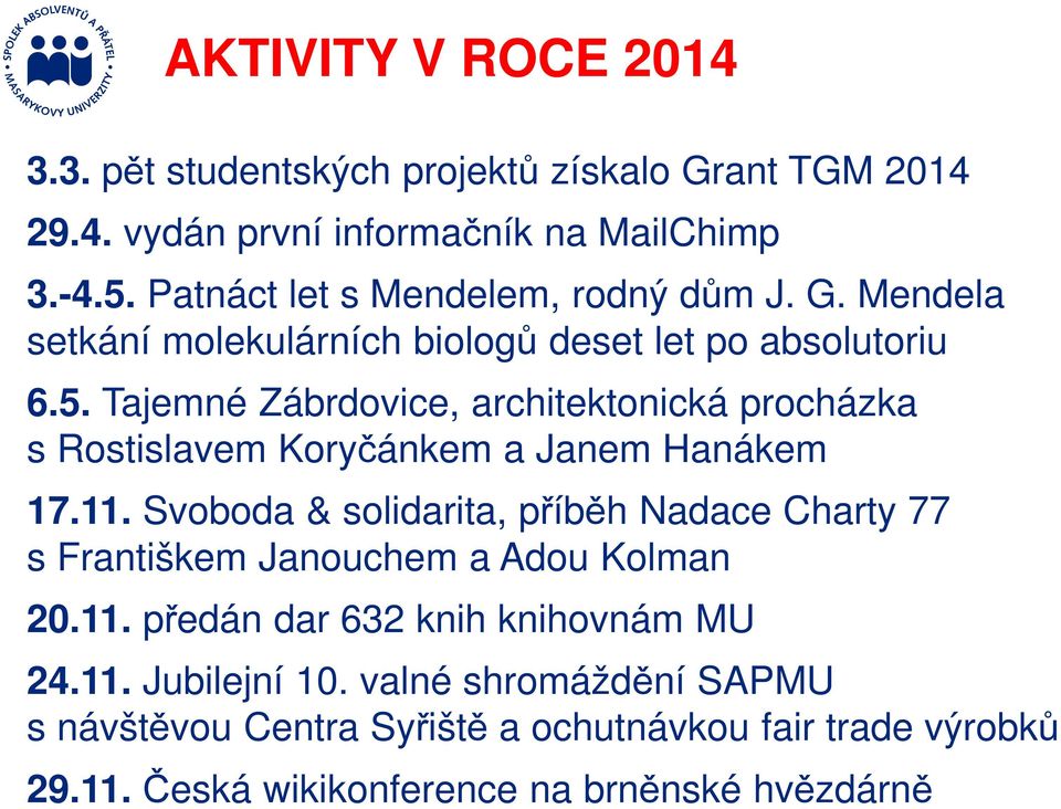 Tajemné Zábrdovice, architektonická procházka s Rostislavem Koryčánkem a Janem Hanákem 17.11.