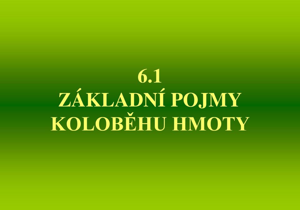 POJMY