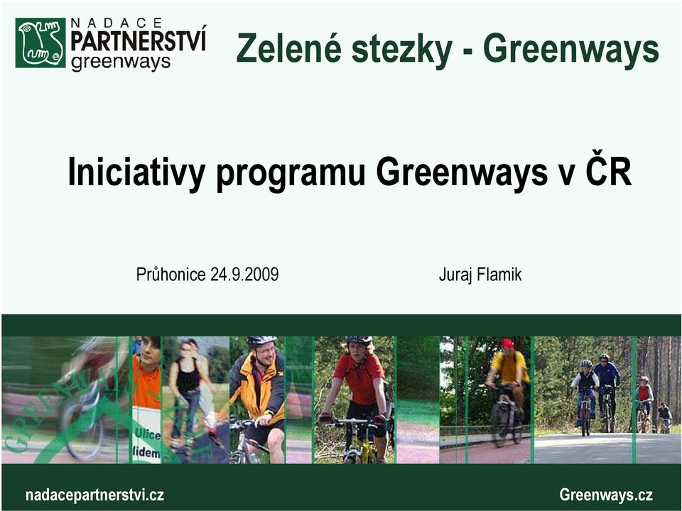 Greenways v ČR