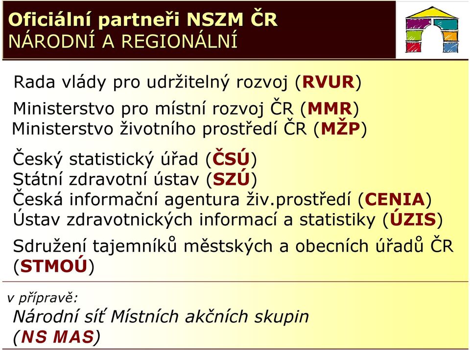 zdravotní ústav (SZÚ) Česká informační agentura živ.