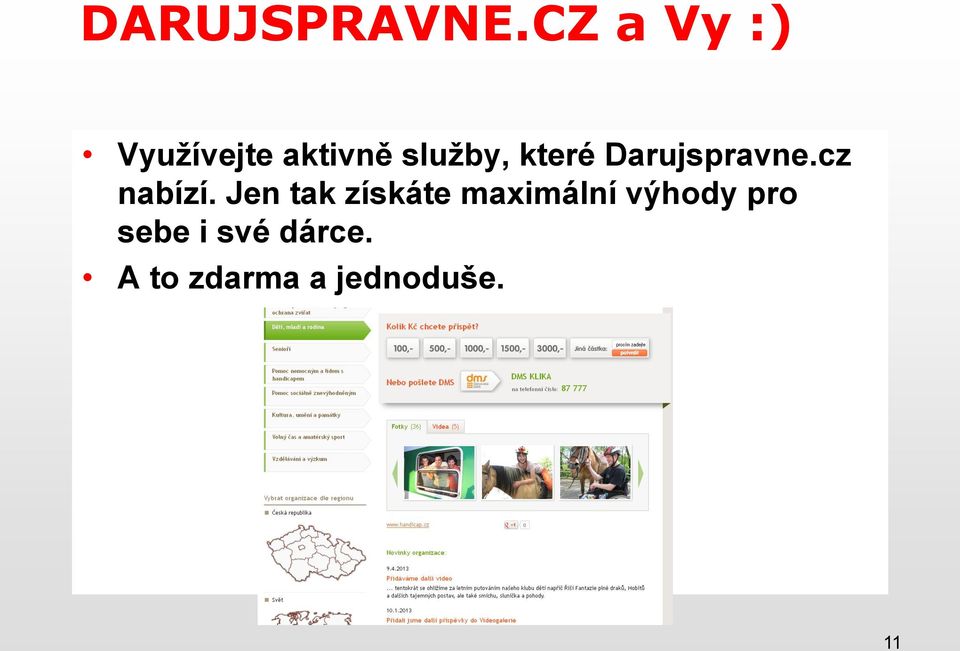 které Darujspravne.cz nabízí.