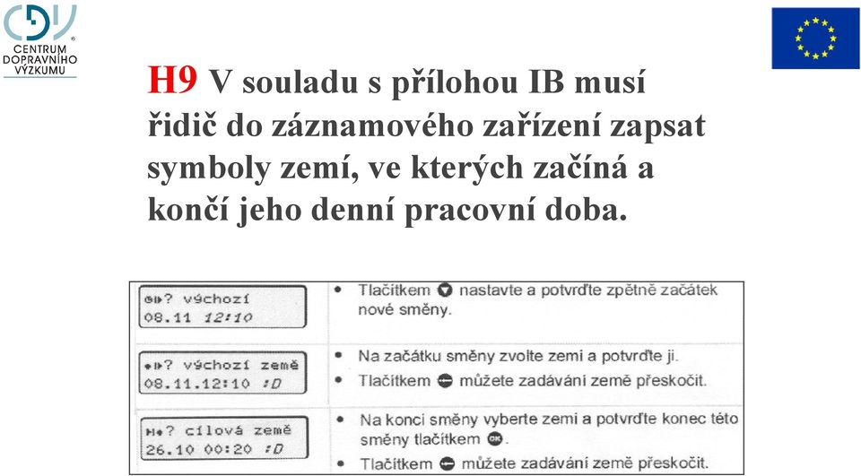 zapsat symboly zemí, ve kterých