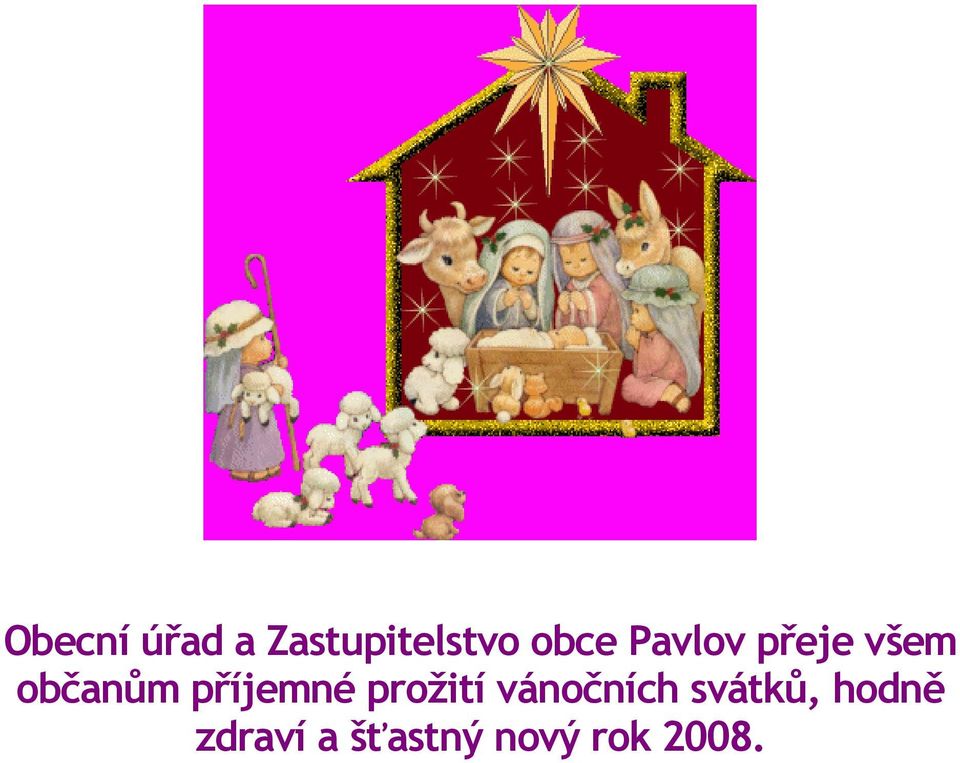 příjemné prožití vánočních