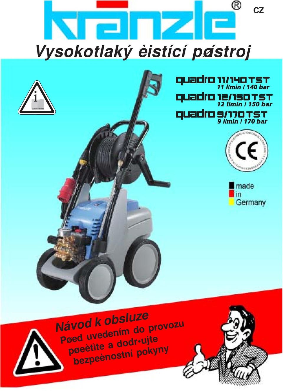 Pøed uvedením do provozu