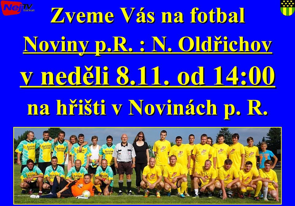 Oldřichov v neděli 8.11.
