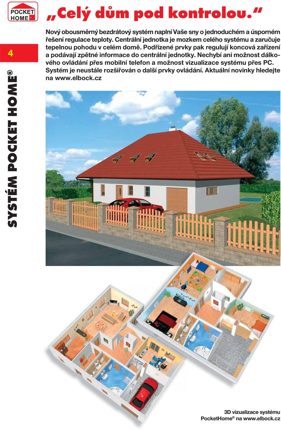 Podřízené prvky pak regulují koncová zařízení a podávají zpětné informace do centrální jednotky.