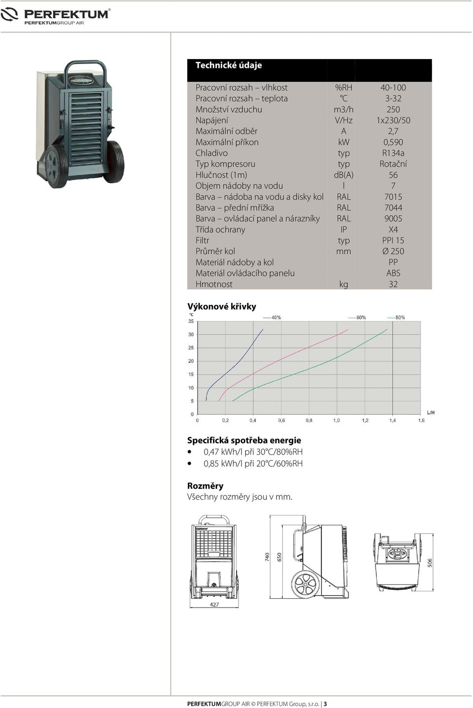 Barva ovládací panel a nárazníky RAL 9005 Třída ochrany IP X4 Filtr typ PPI 15 Průměr kol mm Ø 250 Materiál nádoby a kol PP Materiál ovládacího panelu ABS Hmotnost kg 32