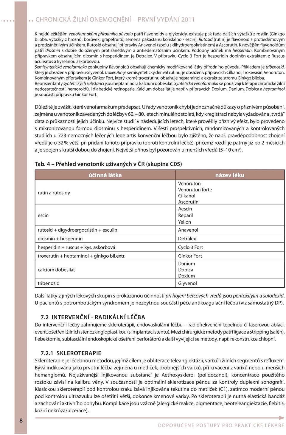 K novějším flavonoidům patří diosmin s dobře doloženým protizánětlivým a antiedematózním účinkem. Podobný účinek má hesperidin. Kombinovaným přípravkem obsahujícím diosmin s hesperidinem je Detralex.