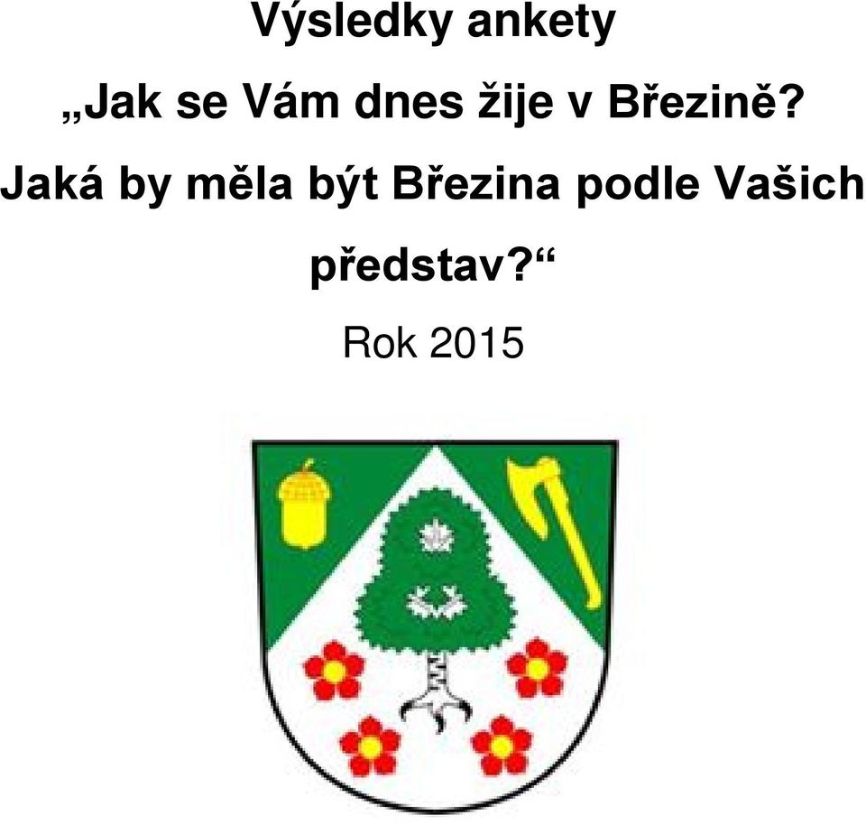Jaká by měla být Březina