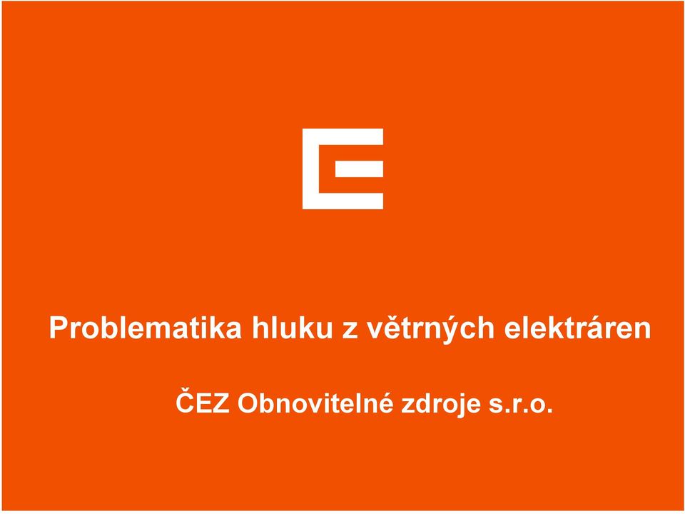 elektráren ČEZ