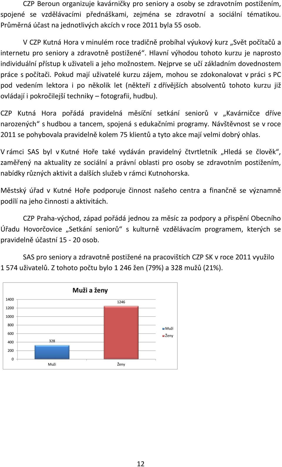 Hlavní výhodou tohoto kurzu je naprosto individuální přístup k uživateli a jeho možnostem. Nejprve se učí základním dovednostem práce s počítači.