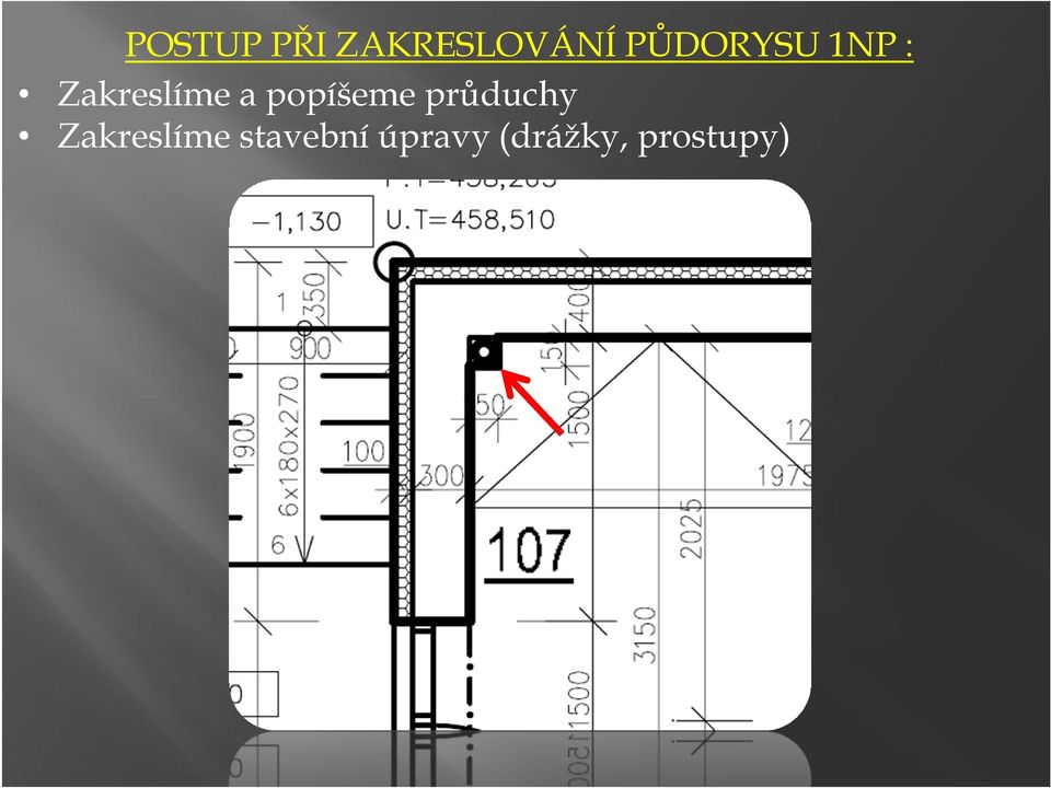 popíšeme průduchy Zakreslíme