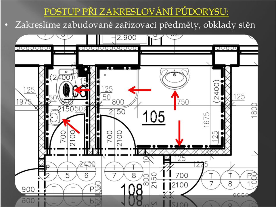 Zakreslíme zabudované