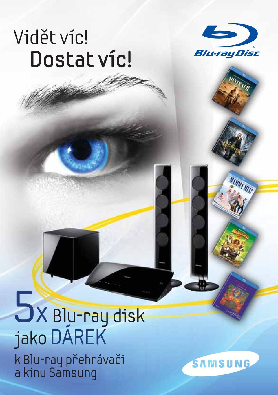 5x Blu-ray disk