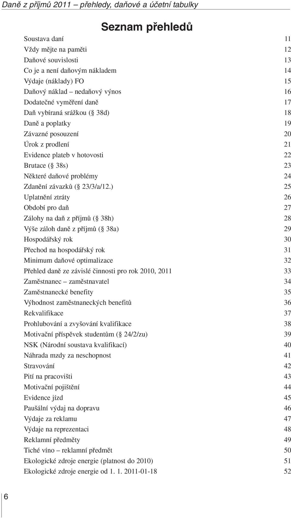 daàové problémy 24 Zdanûní závazkû ( 23/3/a/12.