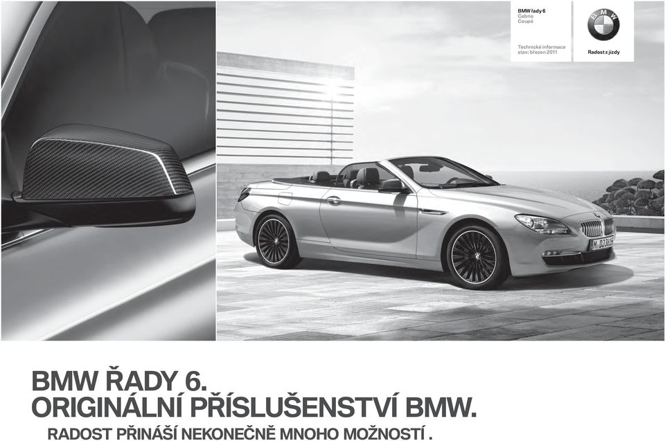 BMW ŘADY 6.
