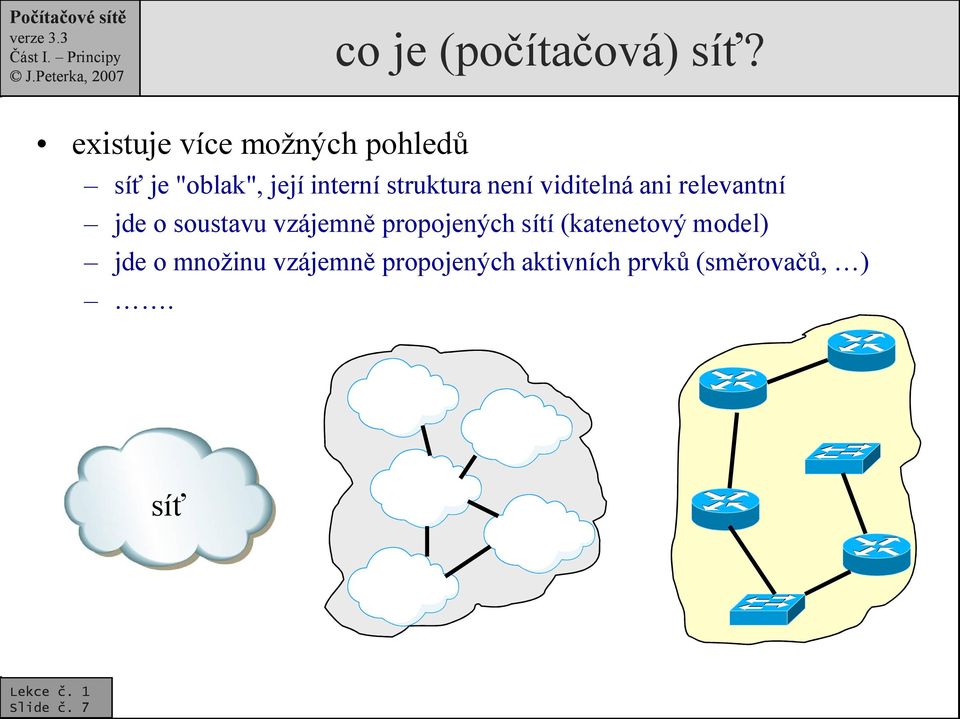 struktura není viditelná ani relevantní jde o soustavu vzájemně