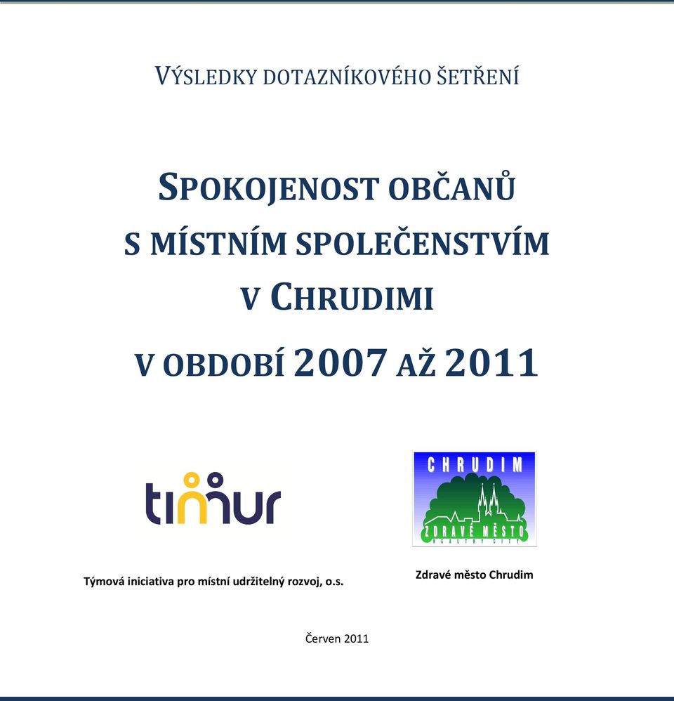 2011 Týmová iniciativa pro místní udržitelný rozvoj,