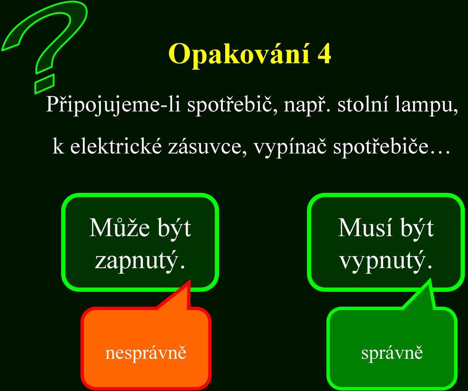 stolní lampu, k elektrické zásuvce,