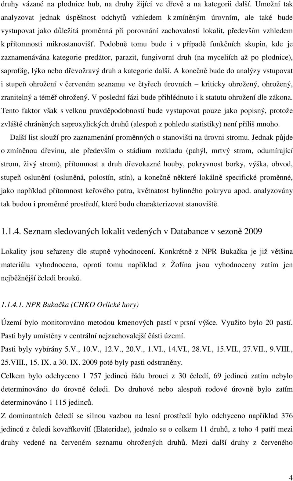 mikrostanovišť.
