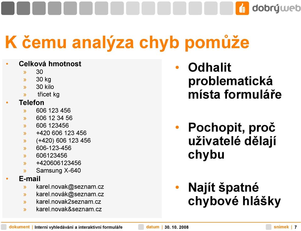 cz» karel.novák@seznam.cz» karel.novak2seznam.cz» karel.novak&seznam.