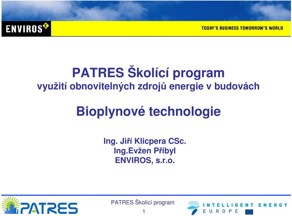 technologie Ing.