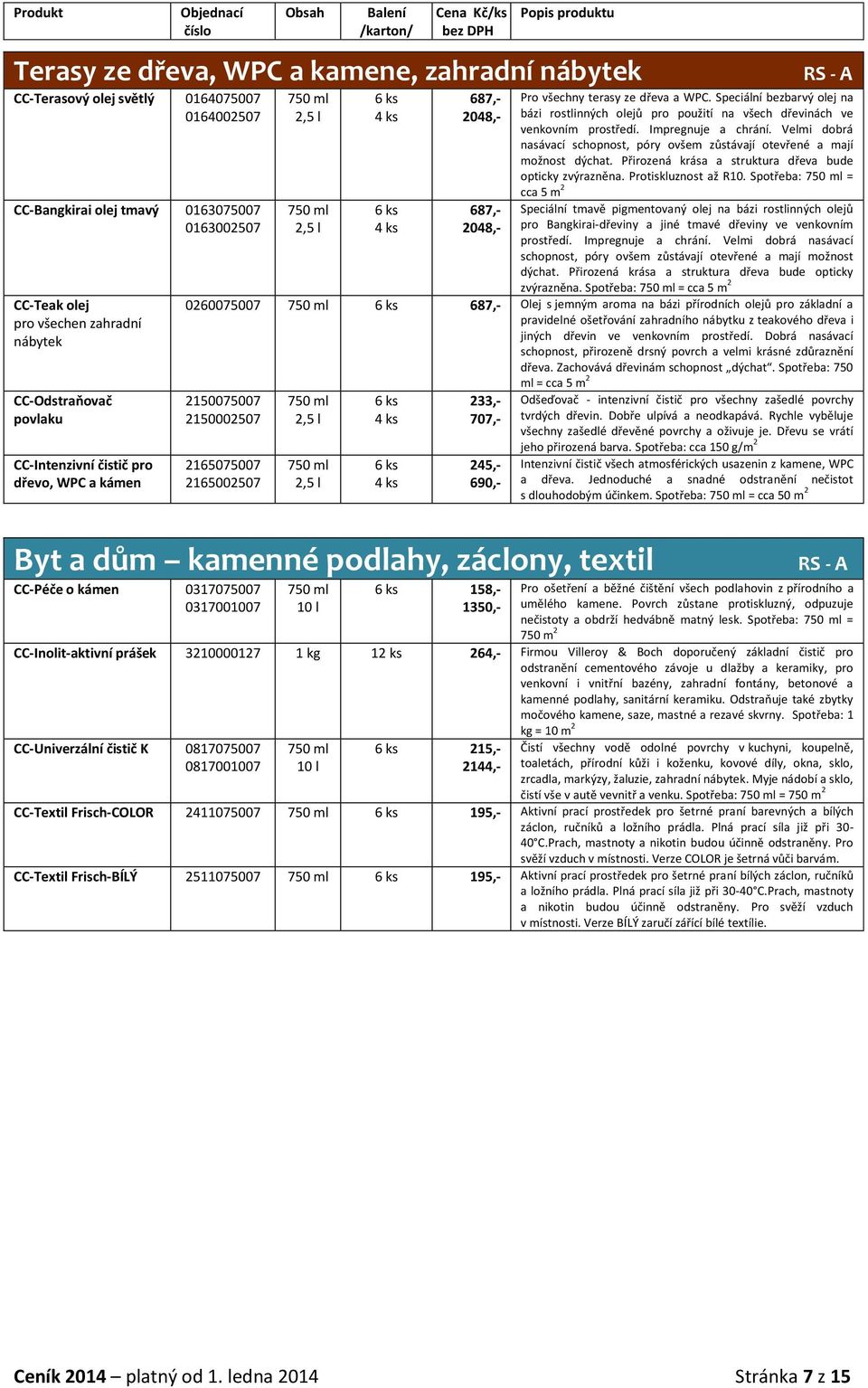 Speciální bezbarvý olej bázi rostlinných olejů pro použití všech dřevinách ve venkovním prostředí. Impregnuje a chrání.