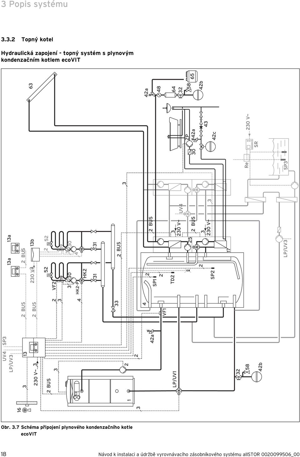 V~ BUS BUS BUS 0 V~ b BUS 4 VF 0 HK-P 9 5 HK 4 9 0 5 BUS 4a VF 4 LP/UV TD 0 V~ SP BUS SP 5 BUS 0 V~ 7 58 4b