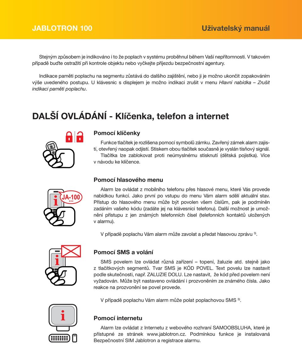 POPIS KLÁVESNICE (Přístupového modulu se segmenty) - PDF Free Download