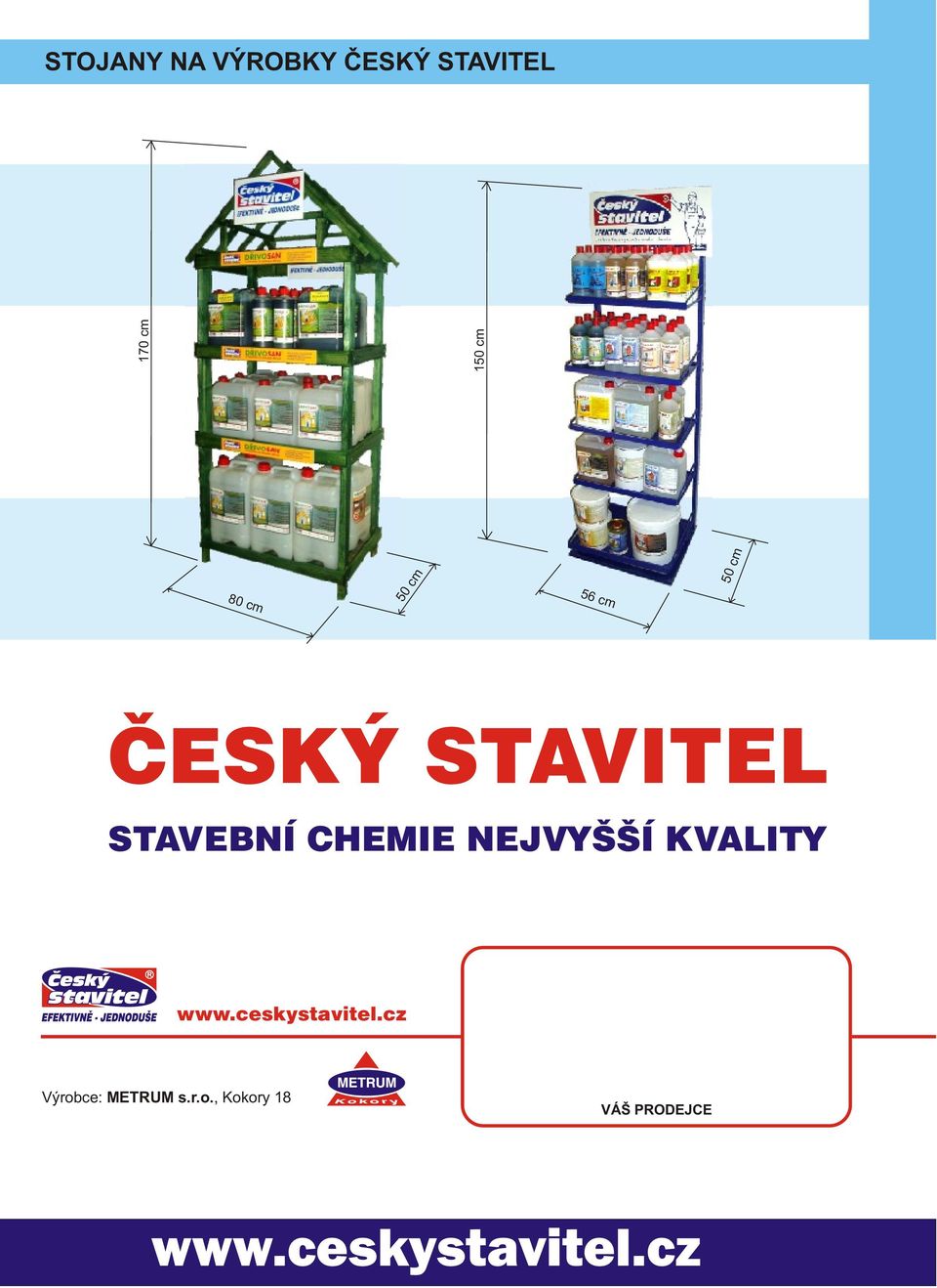 STAVITEL STAVEBNÍ CHEMIE NEJVYŠŠÍ KVALITY