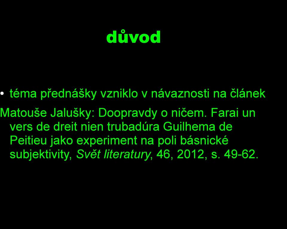 Farai un vers de dreit nien trubadúra Guilhema de Peitieu