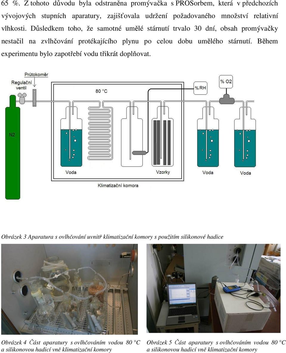 Během experimentu bylo zapotřebí vodu třikrát doplňovat.