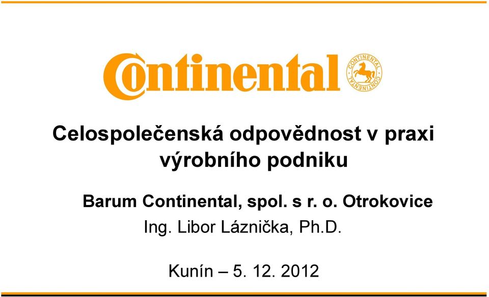 Continental, spol. s r. o.