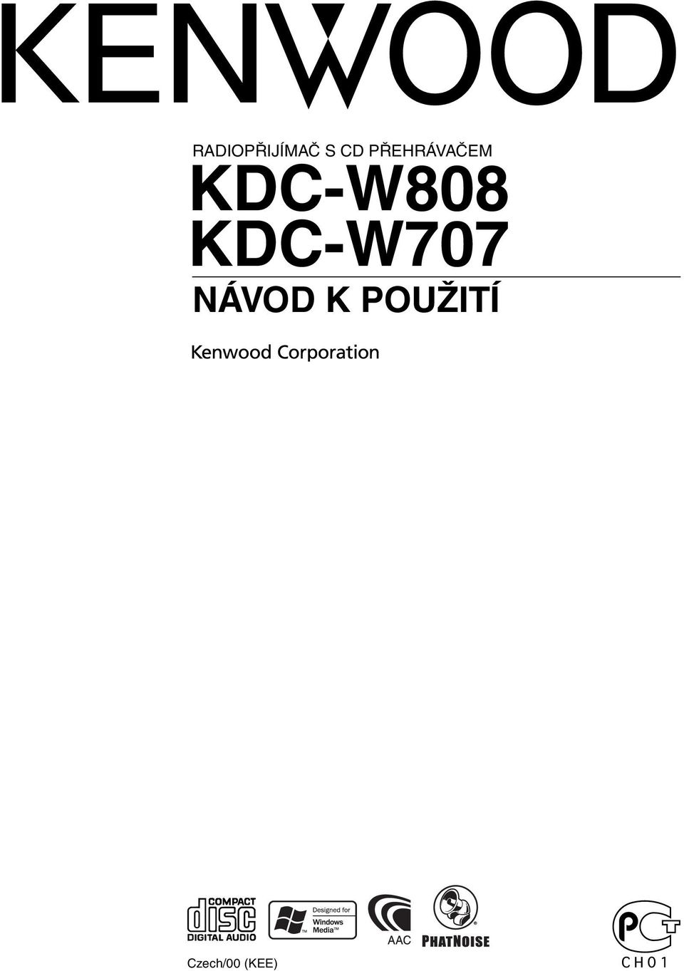 KDC-W808 KDC-W707