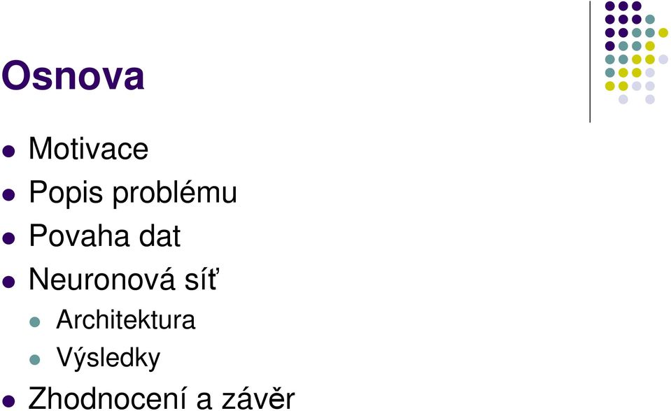 Neuronová síť