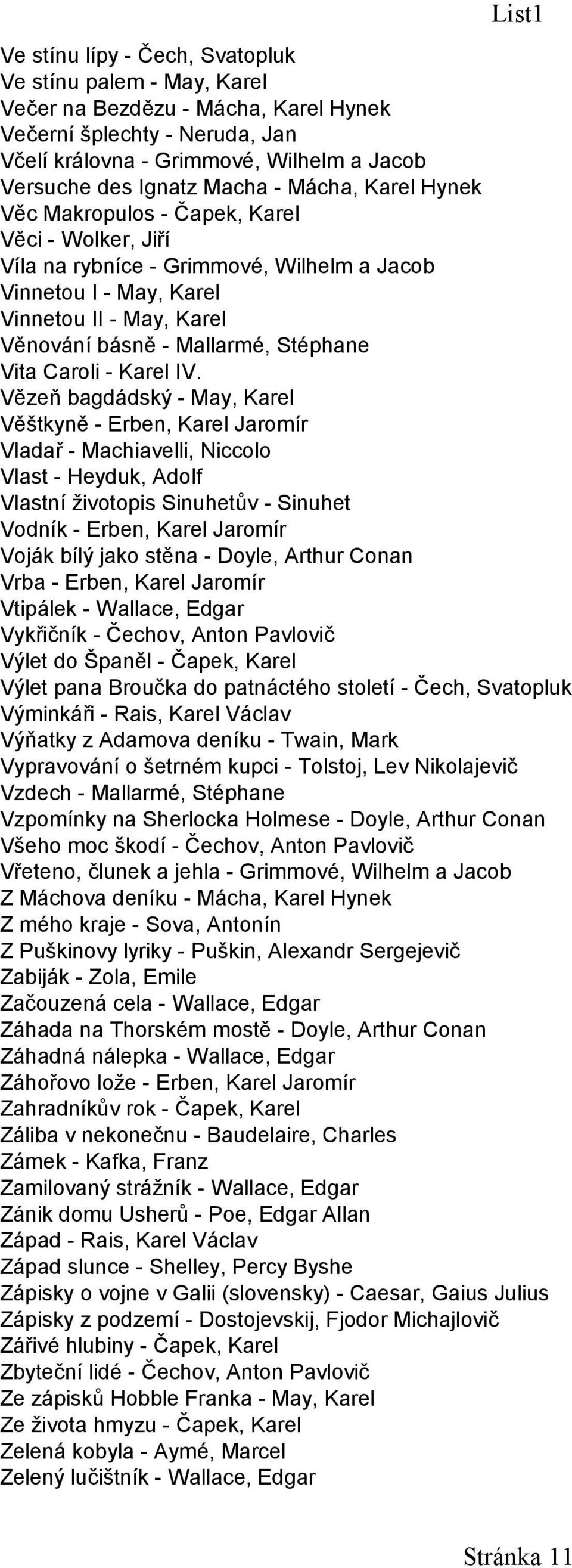 Vita Caroli - Karel IV.