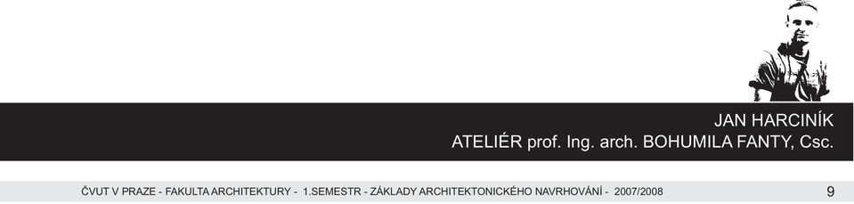 ÈVUT V PRAZE - FAKULTA ARCHITEKTURY - 1.