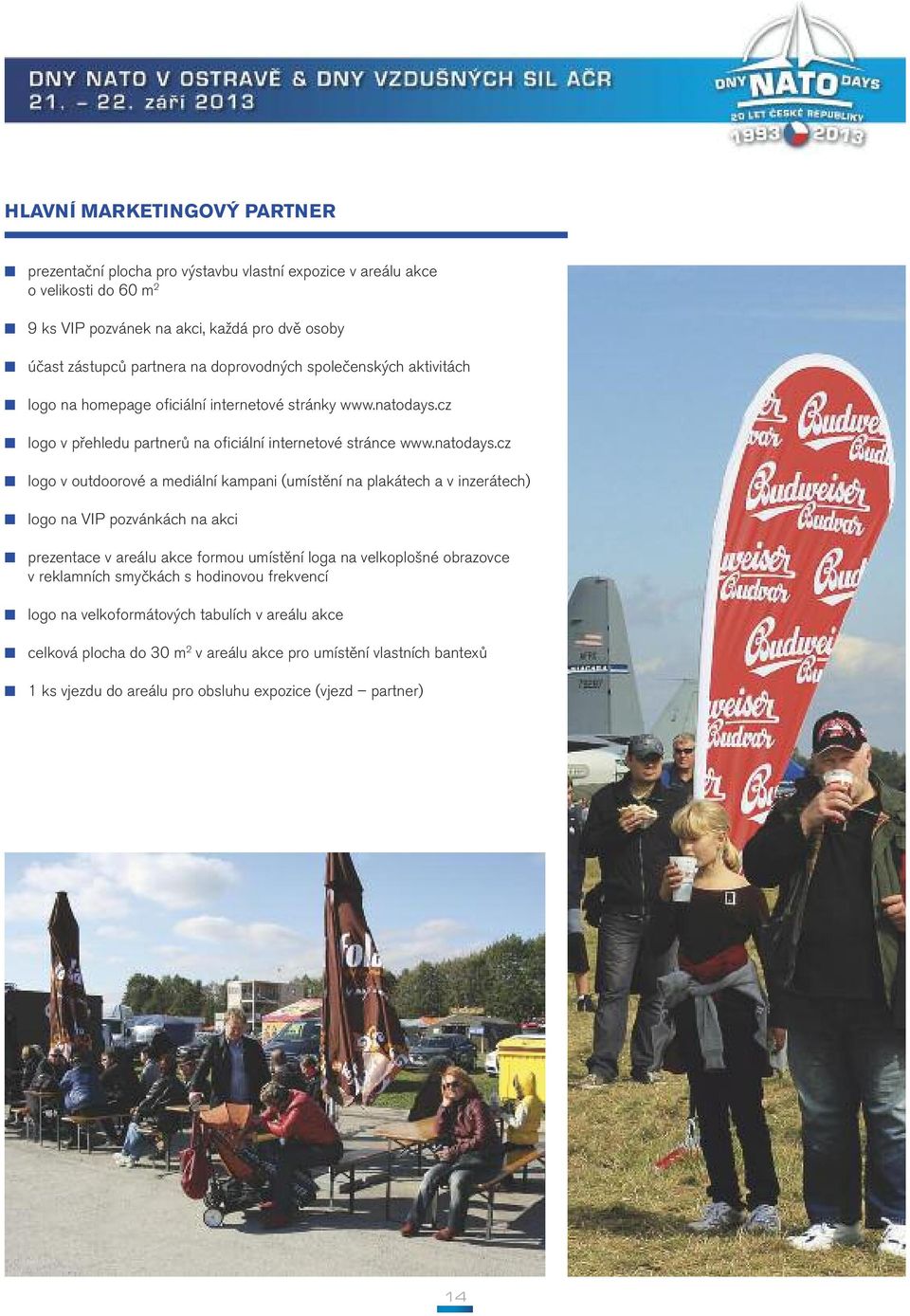 cz logo v přehledu partnerů na oficiální internetové stránce www.natodays.