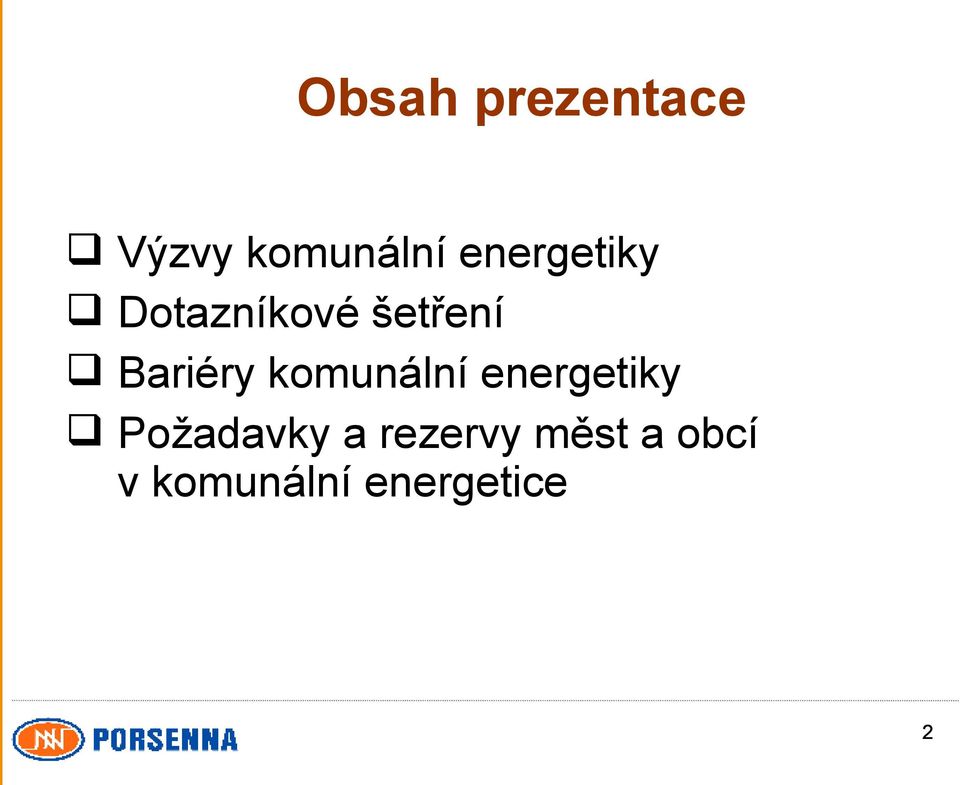 Bariéry komunální energetiky