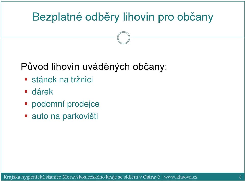 prodejce auto na parkovišti Krajská hygienická