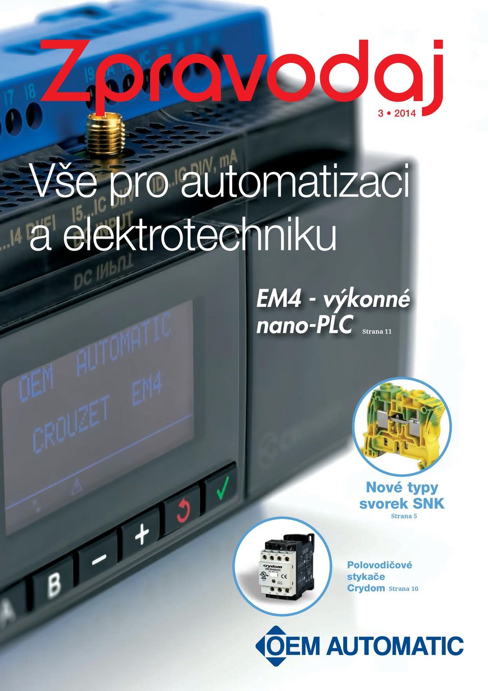 nano-plc Strana 11 Nové typy svorek