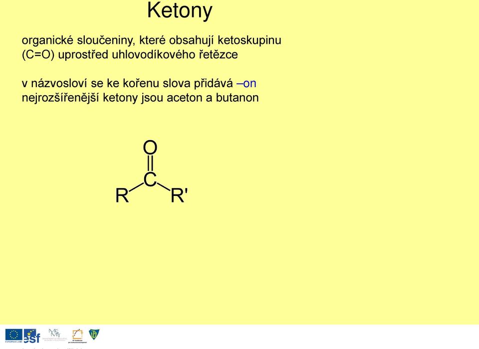 řetězce v názvosloví se ke kořenu slova